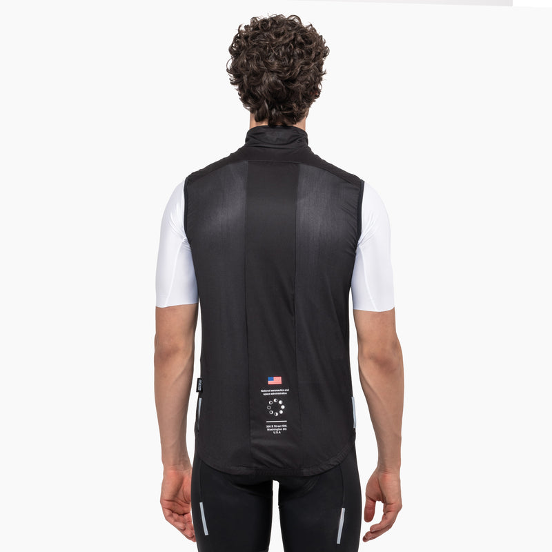 Scicon Gilet Antivento Space Agency01 Nero Italia