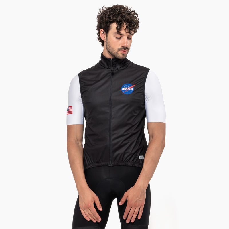 Scicon Gilet Antivento Space Agency01 Nero Italia