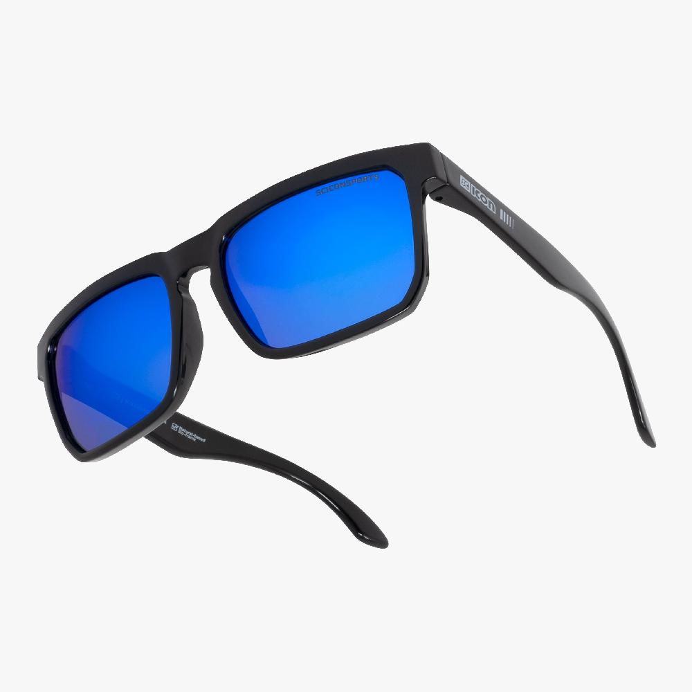 Scicon Occhiali da sole Gallio Nero/Blu Italia