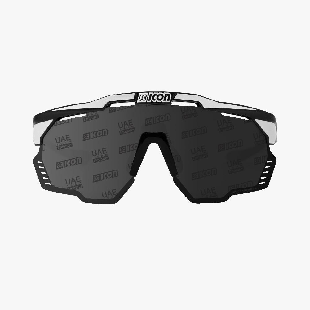 Scicon Occhiali Sportivi Aeroshade Kunken Neri/Lenti Argento Soddisfazione Garantita