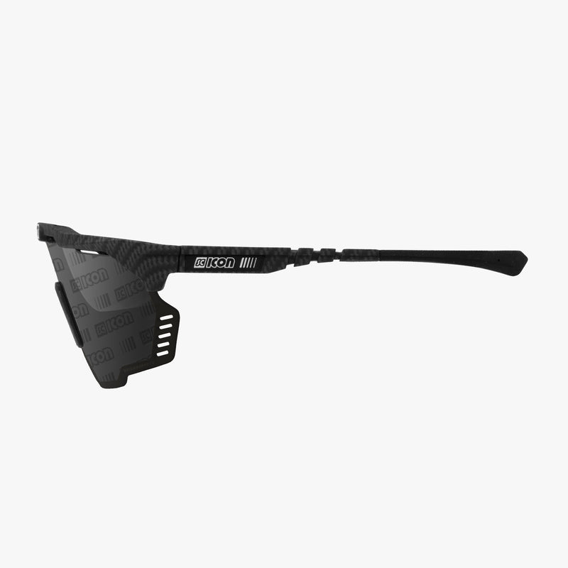 Scicon Occhiali Sportivi Aeroshade Kunken Carbon/Lenti Argento Qualità Garantita