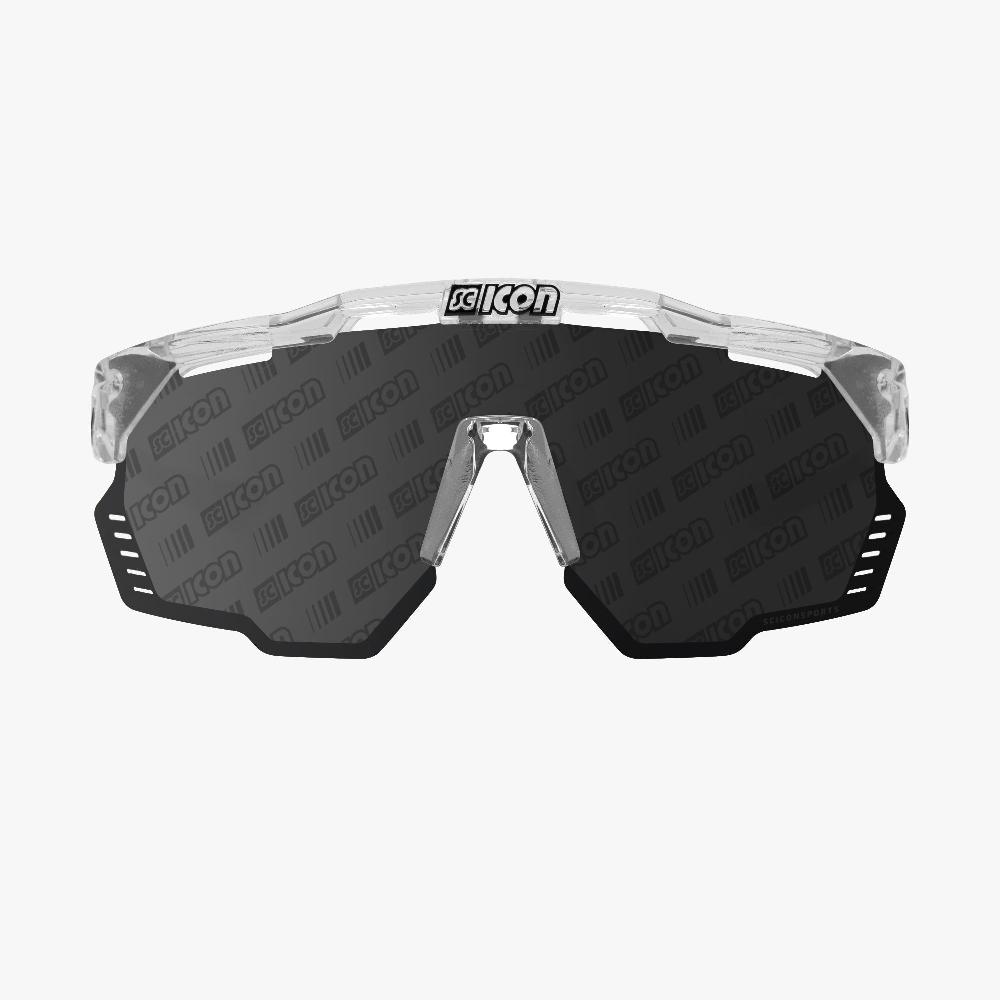 Scicon Occhiali Sportivi Aeroshade Kunken Cristallo/Lenti Argento Acquista Ora