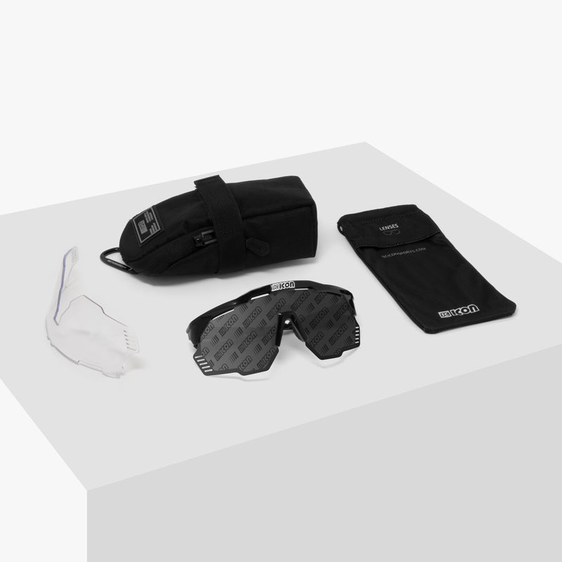 Scicon Occhiali Sportivi Aeroshade Kunken Cristallo/Lenti Argento Acquista Ora