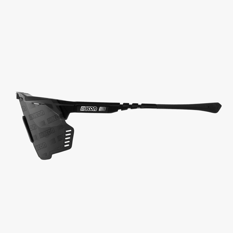 Scicon Occhiali Sportivi Aeroshade Kunken Nero/Lenti Argento Consegna Veloce