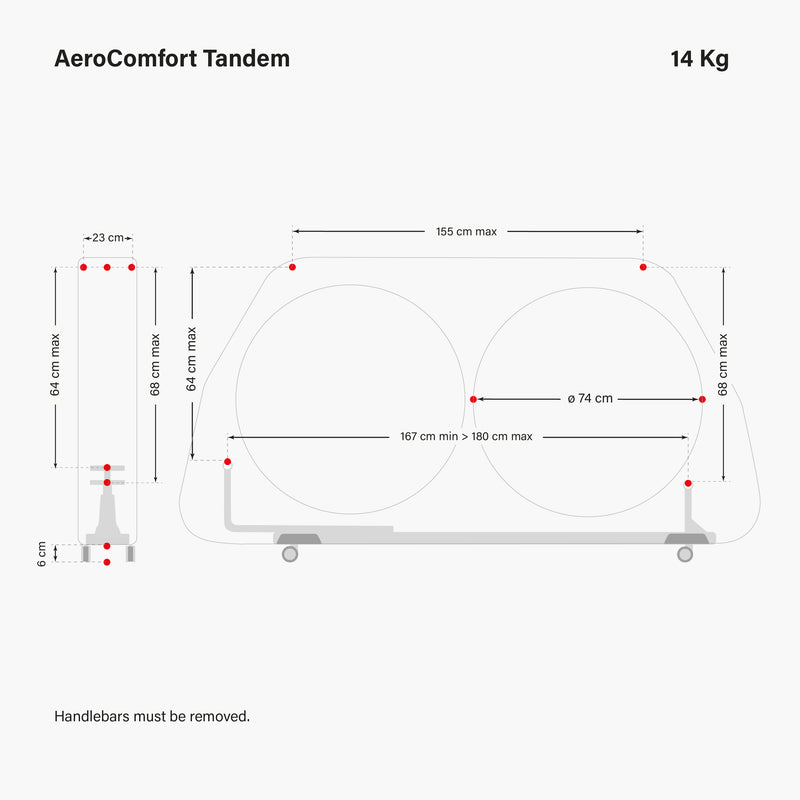 Scicon Borsa porta tandem Aerocomfort Nera Online