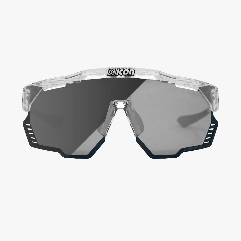 Scicon Aeroshade Kunken Occhiali Ciclismo Cristallo/Argento Negozio