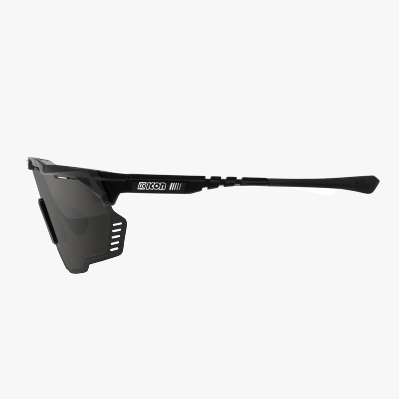 Scicon Aeroshade Kunken Occhiali Ciclismo Nero/Argento In Saldo