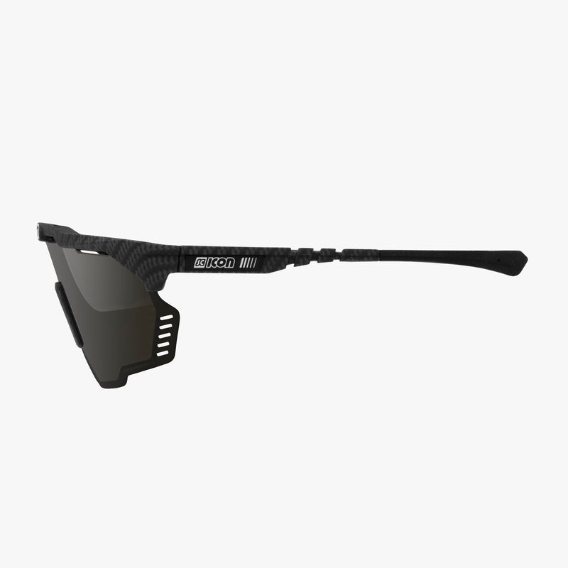 Scicon Aeroshade Kunken Occhiali Ciclismo Carbon/Lenti Argento Outlet