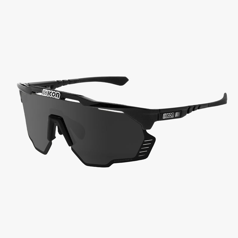 Scicon Aeroshade Kunken Occhiali Ciclismo Nero/ Argento