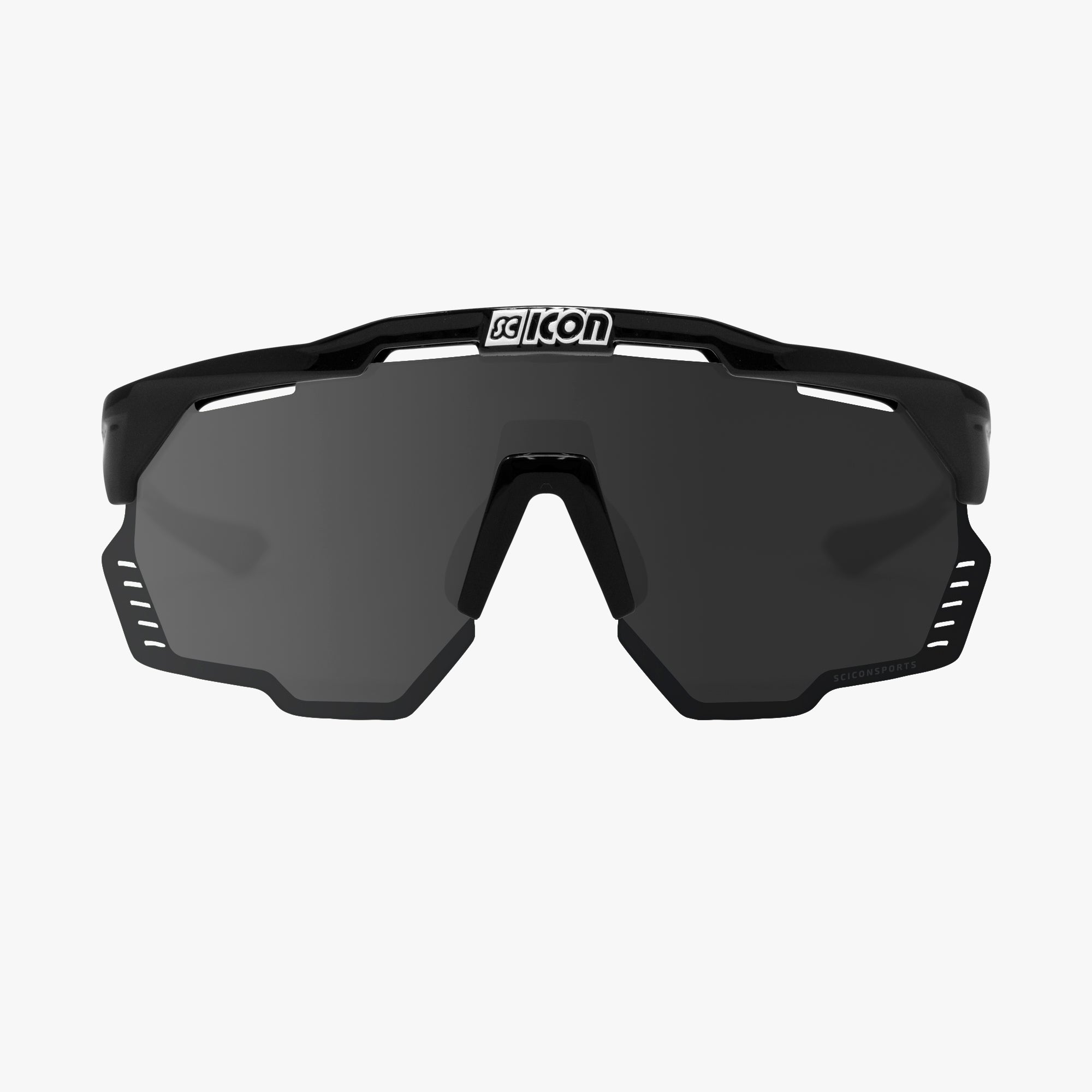 Scicon Aeroshade Kunken Occhiali Ciclismo Nero/ Argento In Vendita