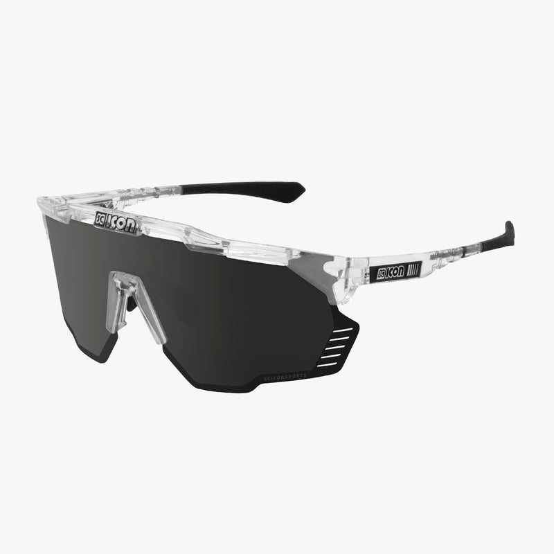 Scicon Aeroshade Kunken Occhiali Ciclismo Cristallo/ Argento