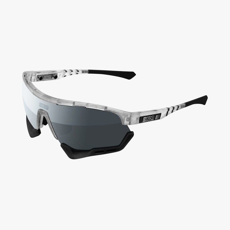 Scicon Aerotech XL Occhiali Sportivi Bianco/Argento Fino al 55% di sconto
