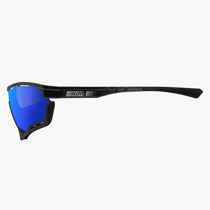Scicon Aerotech XL Occhiali Sportivi Nero/Blu Black Friday Prezzi