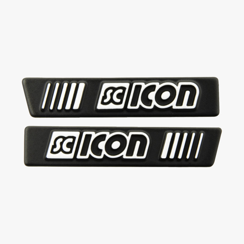 Scicon Logo in metallo per occhiali Nero/Bianco Affare Del Giorno