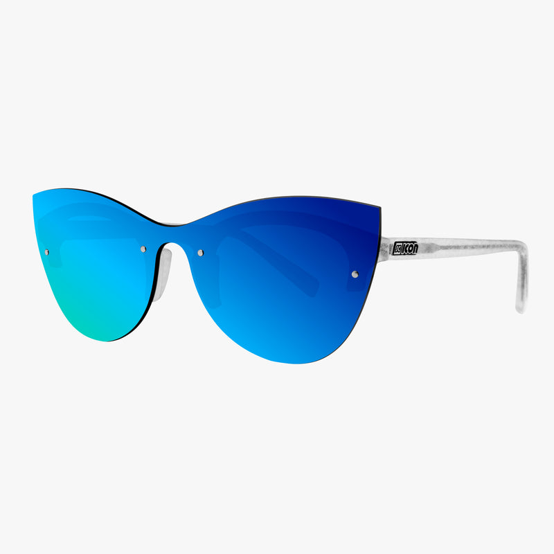 Scicon Occhiali da sole Phantom Donna Montatura Bianco Lenti blu
