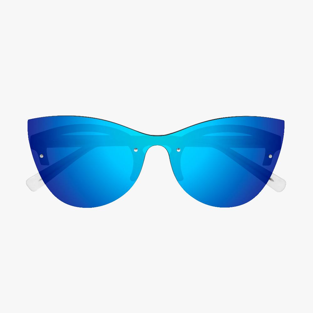 Scicon Occhiali da sole Phantom Donna Montatura Bianco Lenti blu Sottocosto