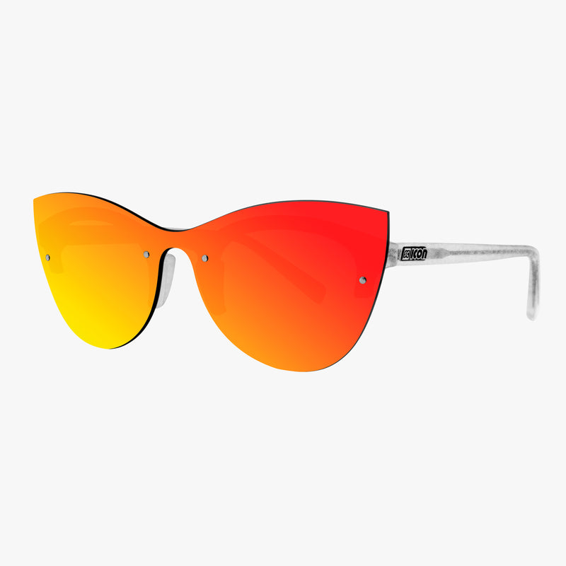 Scicon Occhiali da sole Phantom Donna Montatura Bianco Lenti Rosse
