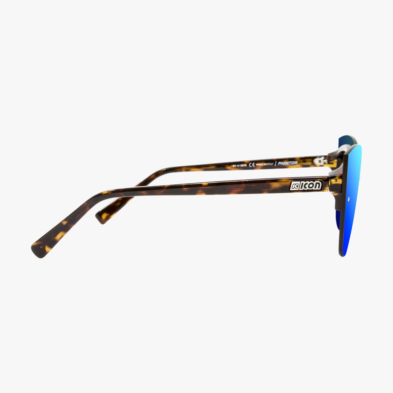 Scicon Occhiali da sole Phantom Donna Tartarugata/Lenti Blu Presa