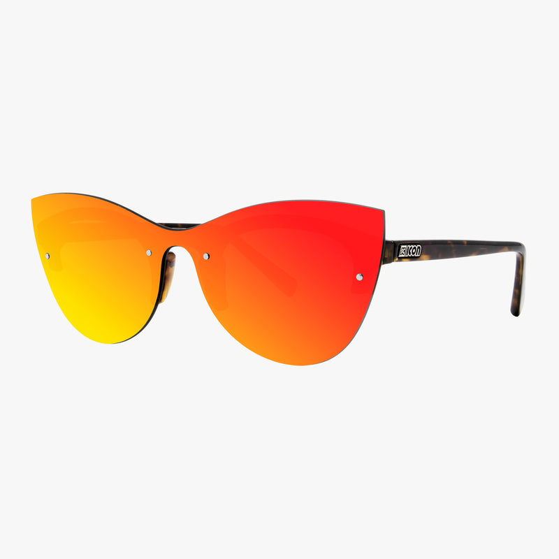 Scicon Occhiali da sole Phantom Donna Tartarugati Lenti Rosse