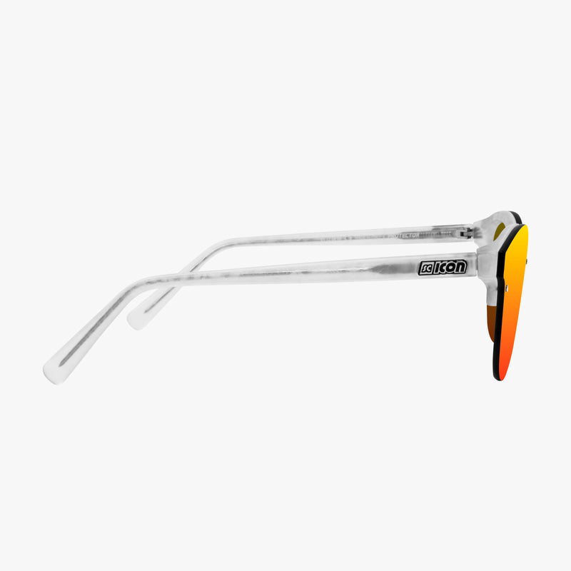 Scicon Occhiali da sole Protector Montatura Bianco Lenti Rosso Saldi