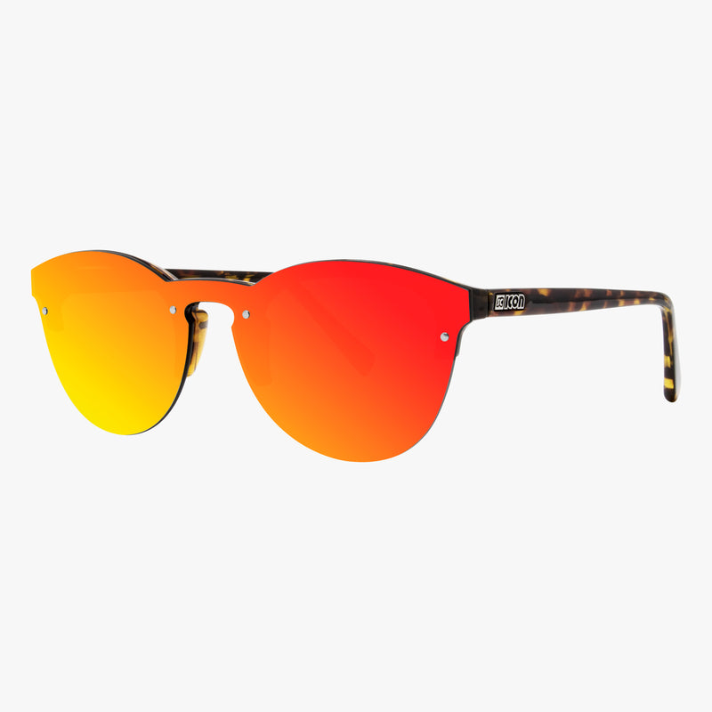 Scicon Occhiali da sole Protector Montatura Tartarugata Lenti Rosse Vendita Calda