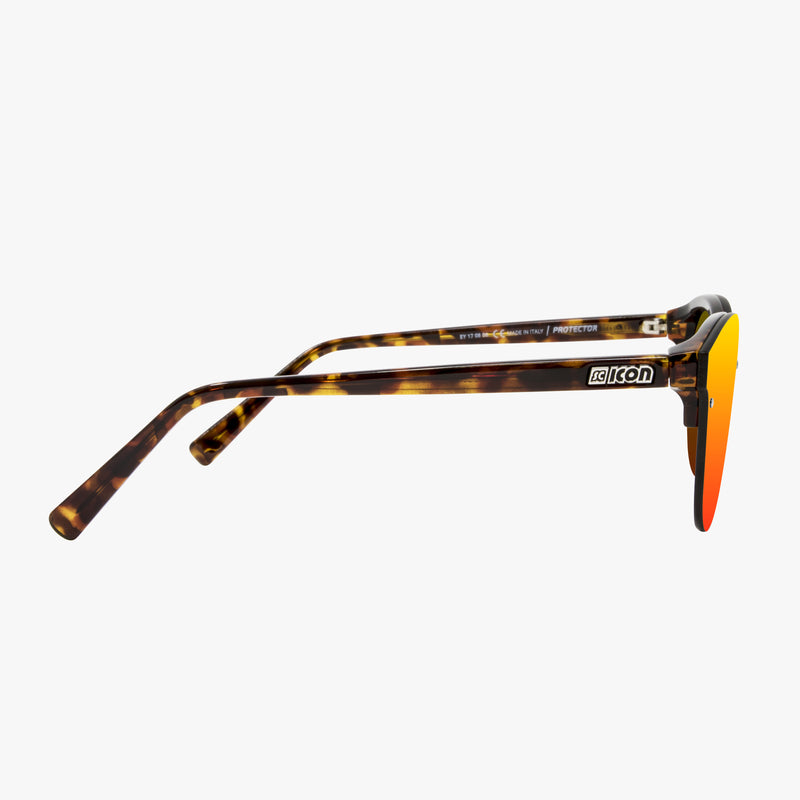 Scicon Occhiali da sole Protector Montatura Tartarugata Lenti Rosse Vendita Calda