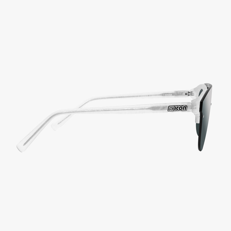 Scicon Occhiali da sole Cover Bianchi Lenti Argento Vendite Flash