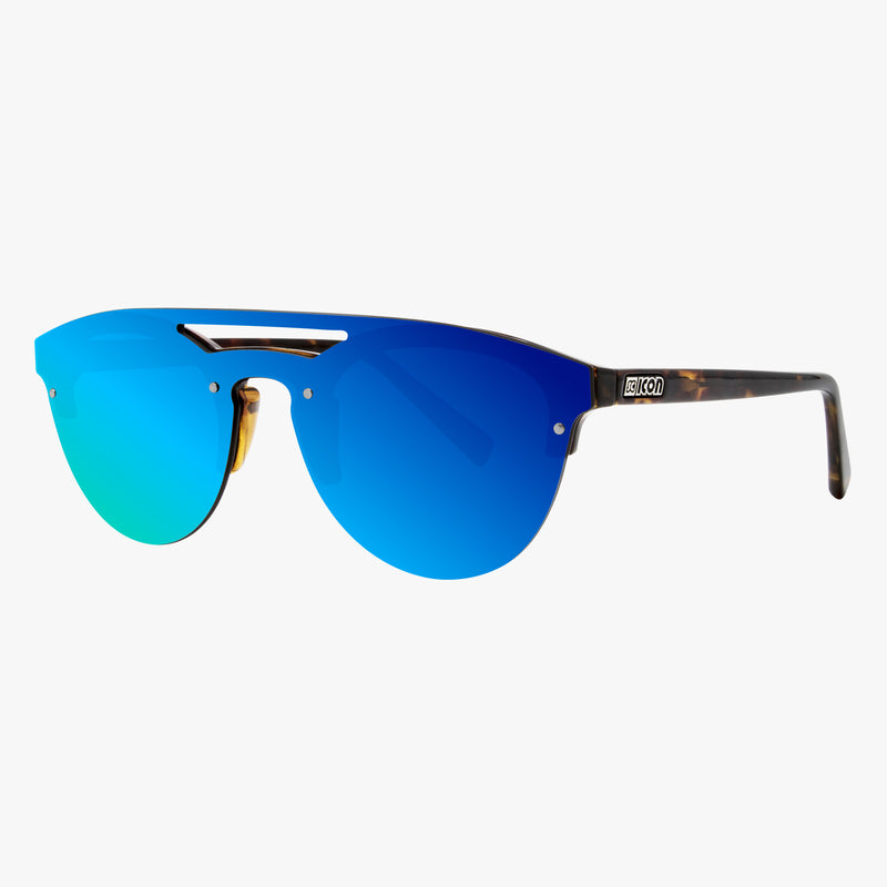 Scicon Occhiali da sole Cover Tartarugati Lenti Blu