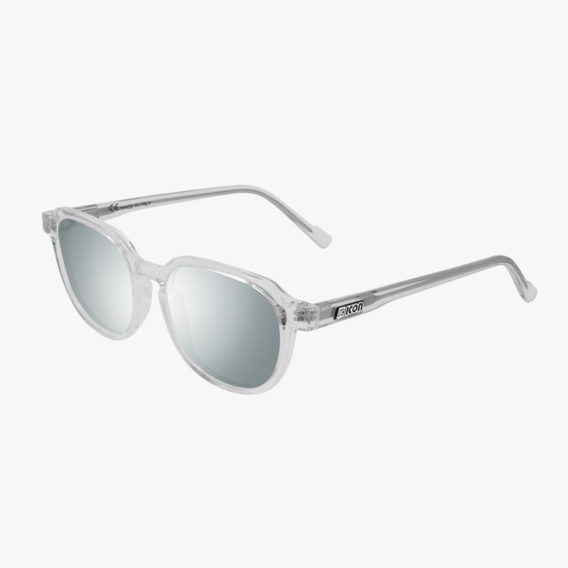 Scicon Occhiali da sole Vertex Cristallo/Lenti Argento Specchiate