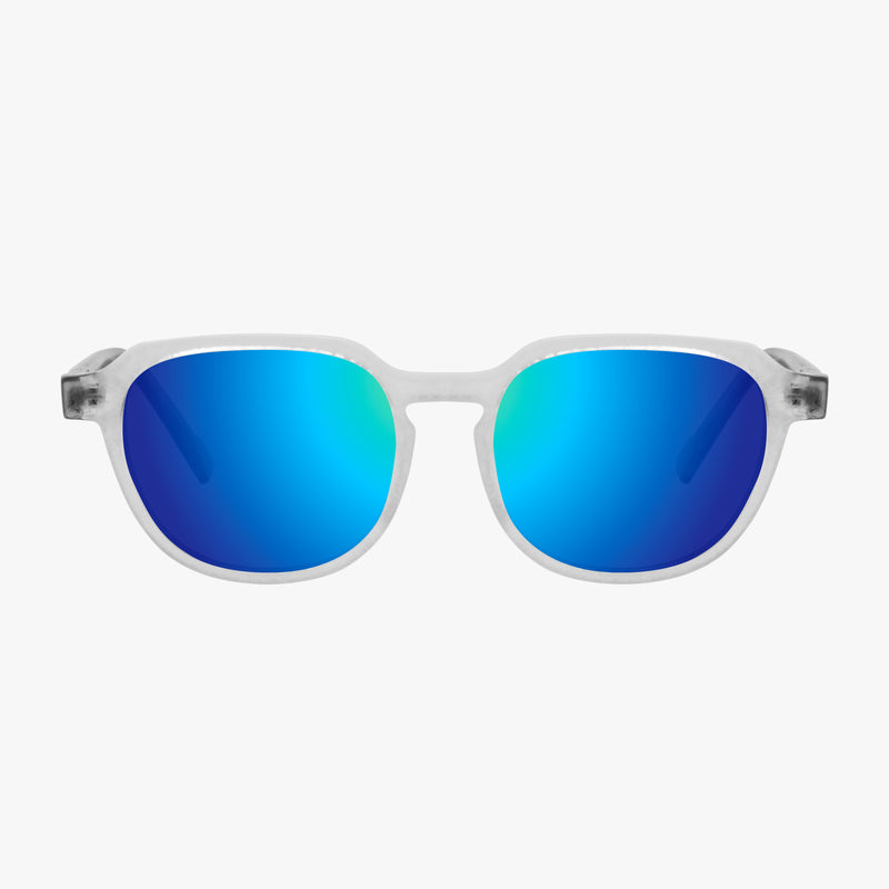 Scicon Occhiali da sole Vertex Bianco Opaco/Lenti Blu Specchiate Fornitura limitata