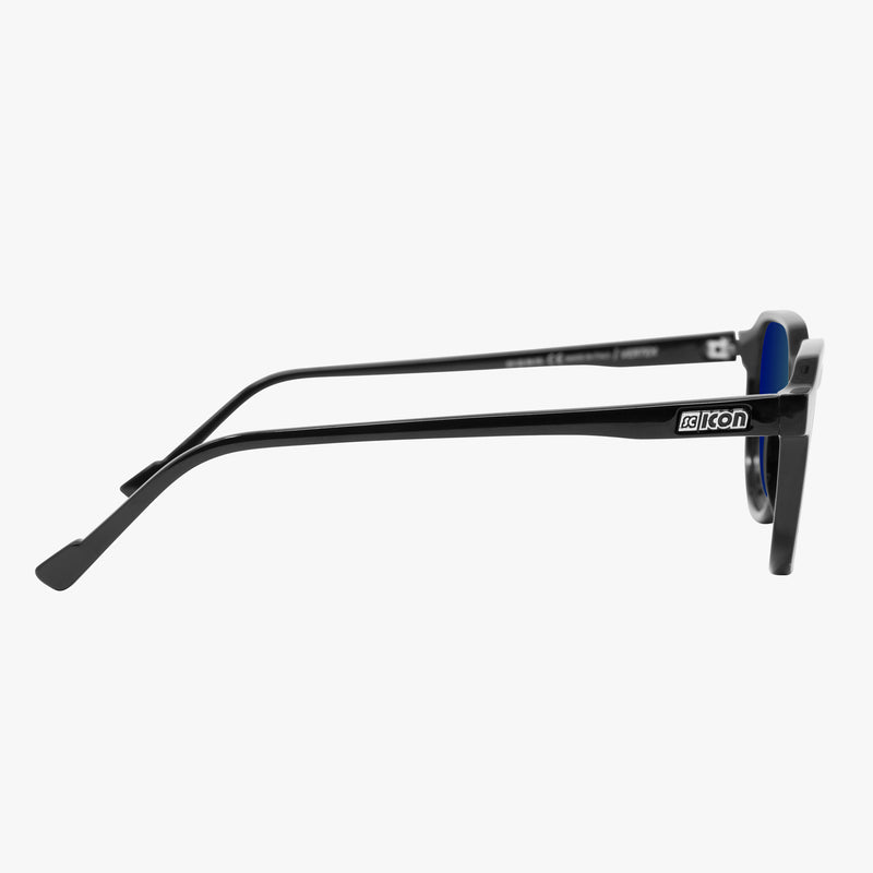 Scicon Occhiali da sole Vertex Neri Lucidi/Lenti Blu Specchiate Offerta natalizia