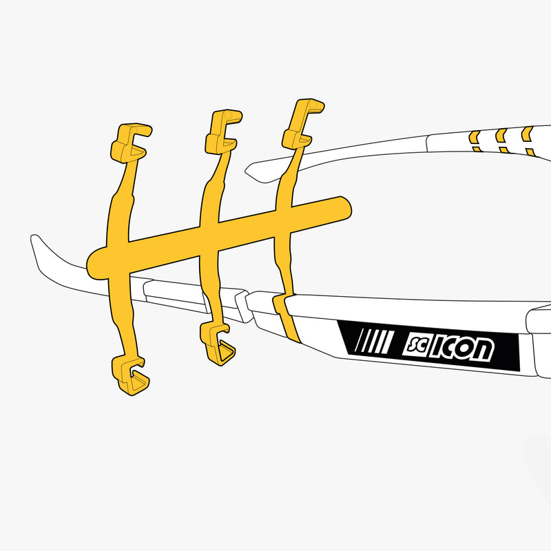 Scicon Tasselli per Aste Occhiali Giallo Grandi sconti