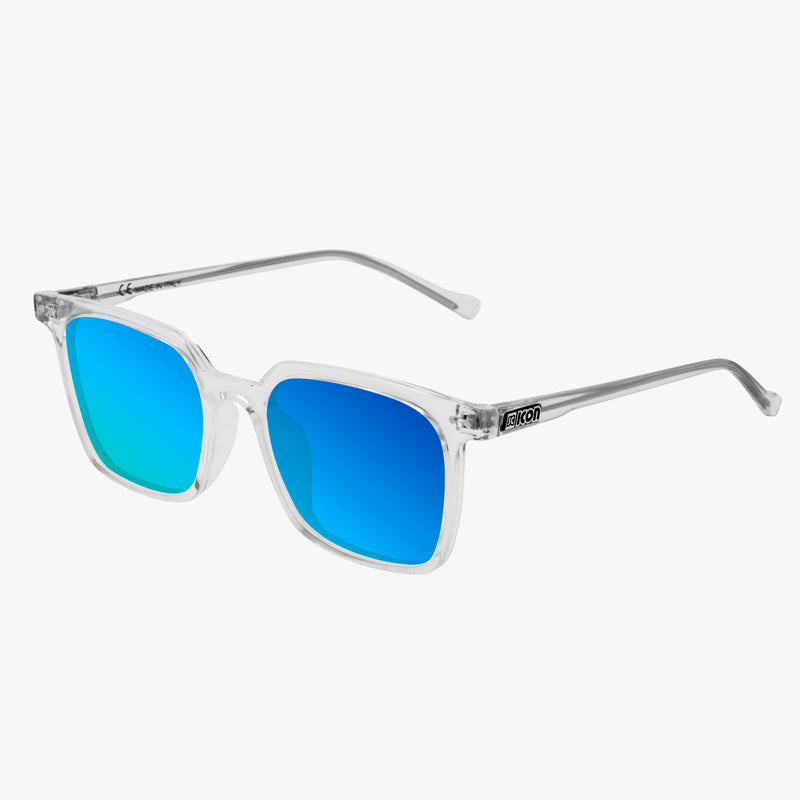 Scicon Occhiali da sole Vertec Cristallo/Lenti Blu Specchiate Sconti VIP