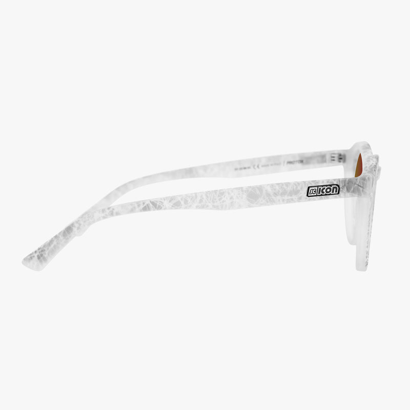 Scicon Occhiali da sole Protox Bianco Opaco/Lenti Rosse Specchiate Sostegno trimestrale