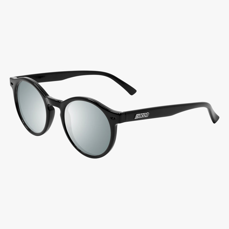 Scicon Occhiali da sole Protox Neri Lucidi/Lenti Argento Specchiate