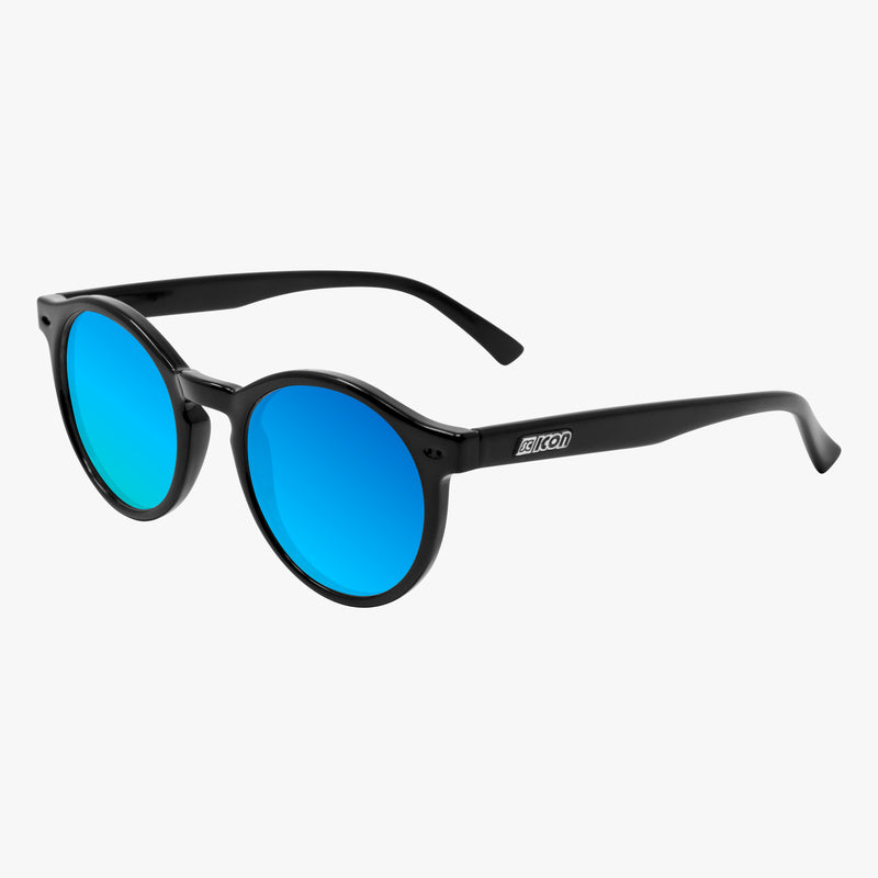 Scicon Occhiali da sole Protox Neri Lucidi/Lenti Blu Specchiate
