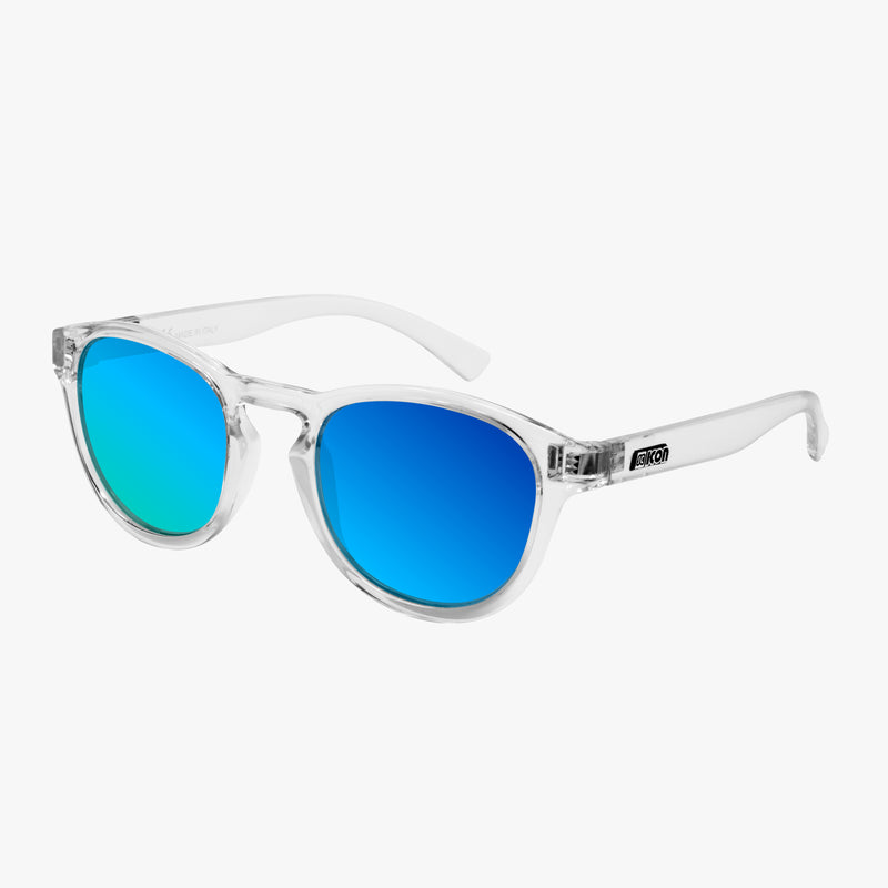 Scicon Occhiali da sole Protom Cristallo/Lenti Blu Specchiate Officina