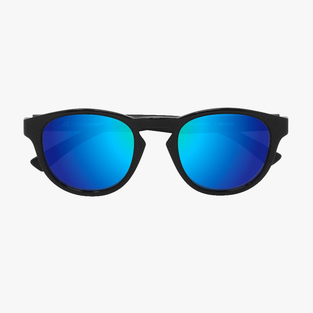 Scicon Occhiali da sole Protom Neri/Lenti Blu Specchiate Italy