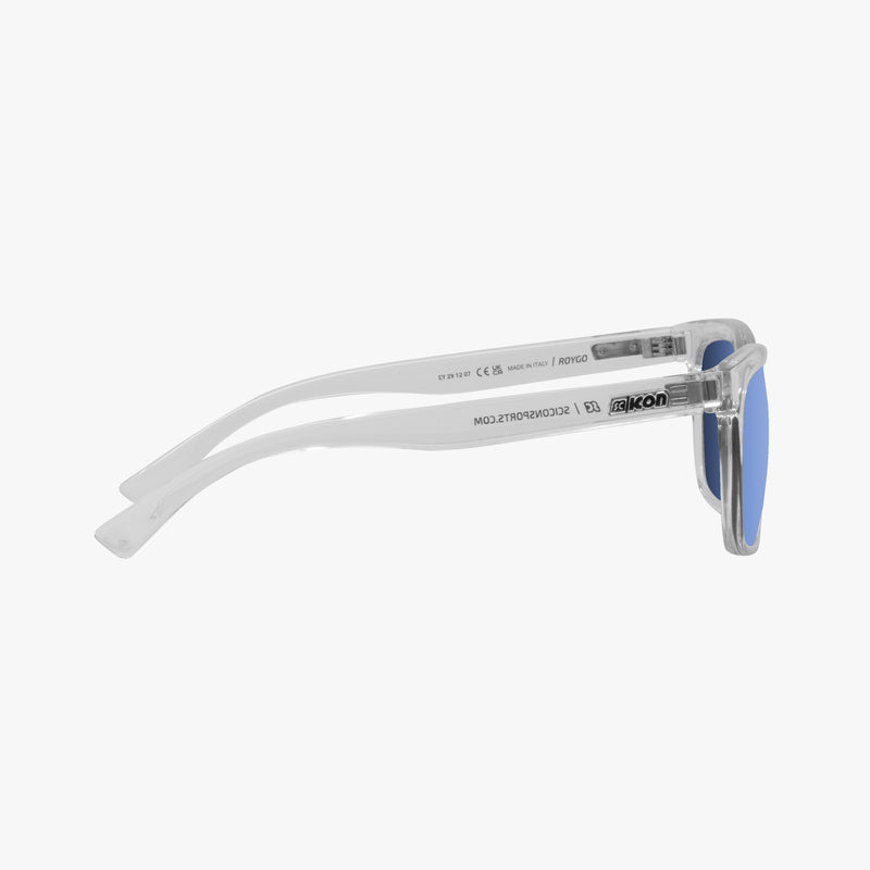 Scicon Occhiali da sole Roygo Cristallo/Lenti Sfumate Blu Vendita