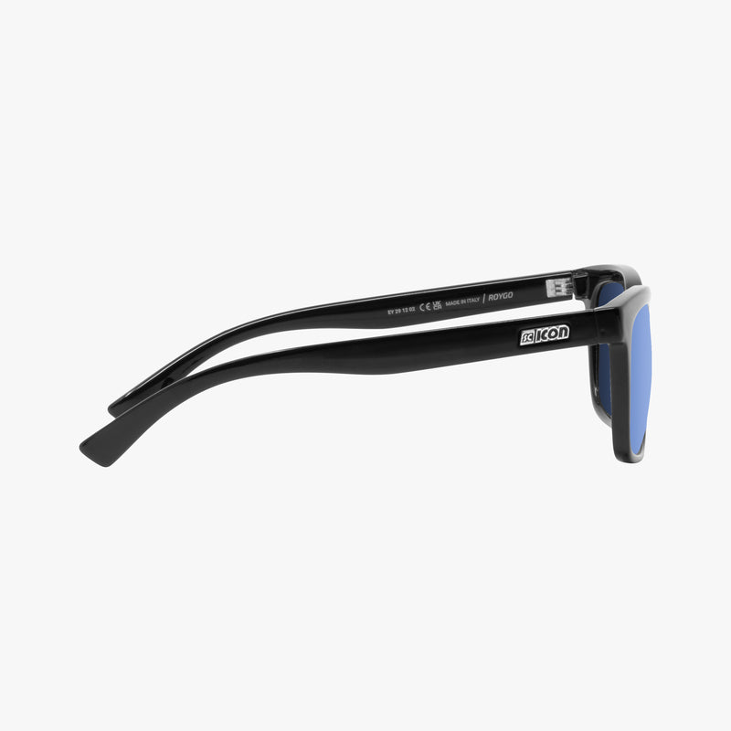 Scicon Occhiali da sole Roygo Nera Lucida/Lenti Sfumate Blu Spedizione Gratuita