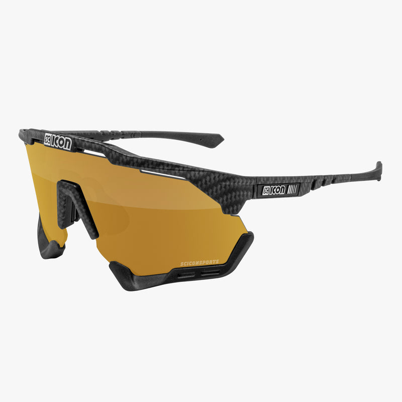 Scicon Aeroshade Occhiali Ciclismo Carbon/Bronzo