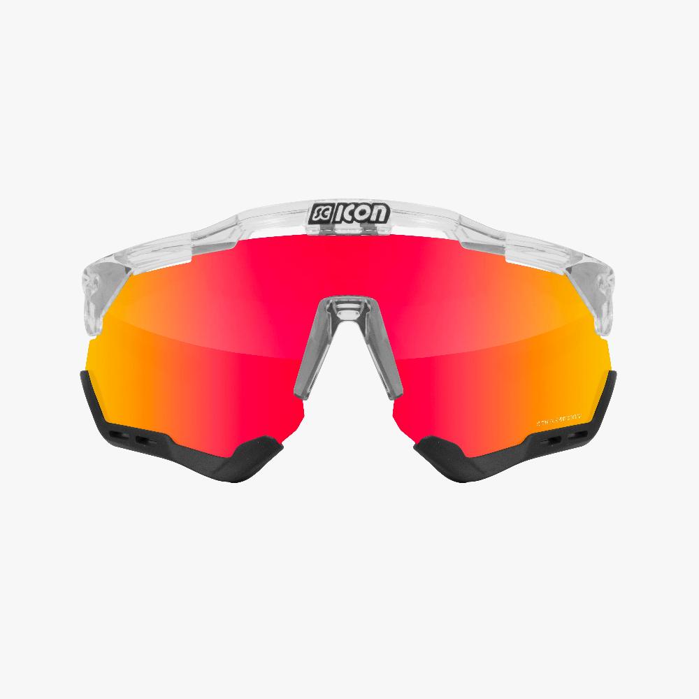 Scicon Aeroshade Occhiali Ciclismo Cristallo/Rosso Vendita Economica