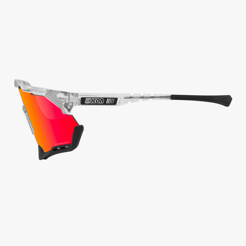 Scicon Aeroshade Occhiali Ciclismo Cristallo/Rosso Vendita Economica