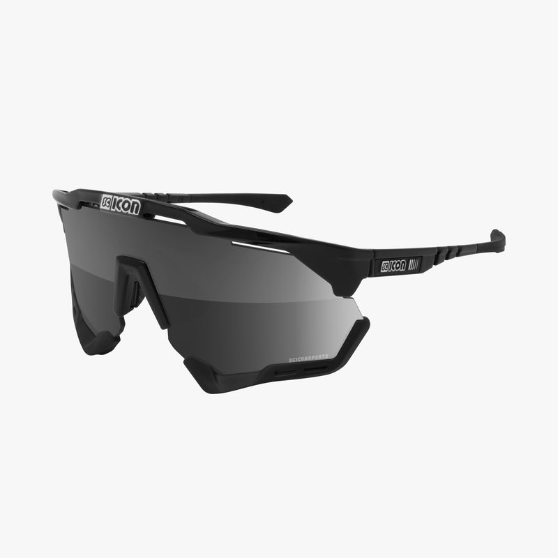 Scicon Aeroshade Occhiali Ciclismo Nero/Argento