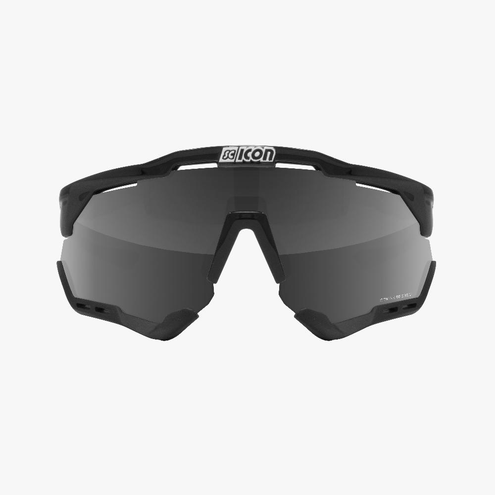 Scicon Aeroshade Occhiali Ciclismo Nero/Argento In Saldo