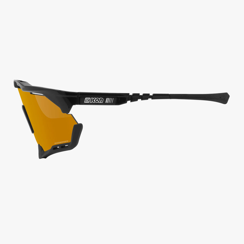 Scicon Aeroshade Occhiali Ciclismo Nero/Bronzo Nuova