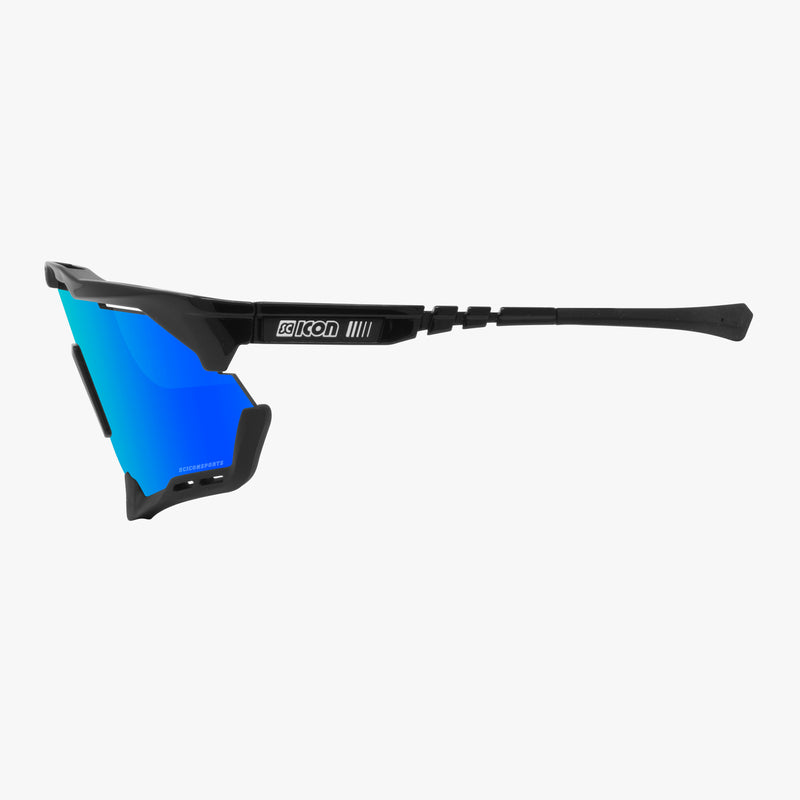 Scicon Aeroshade Occhiali Ciclismo Nero/Blu Moda