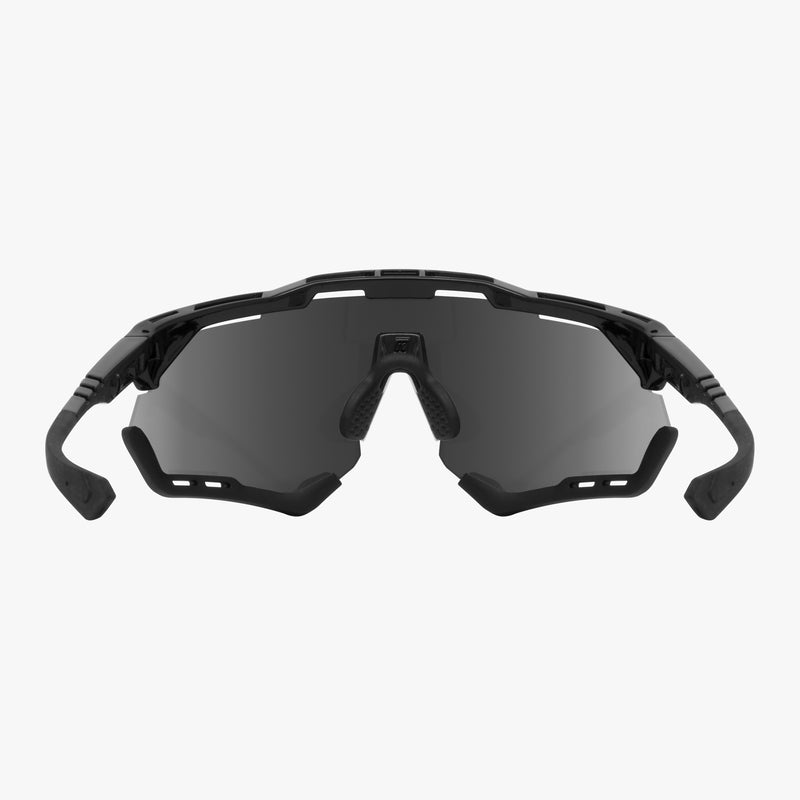 Scicon Aeroshade Occhiali Ciclismo Nero/Rosso Spedizione gratuita