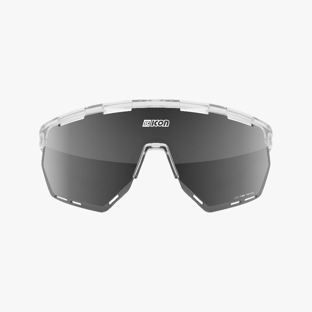 Scicon Aerowing Occhiali Ciclismo Cristallo/Argento Online Outlet