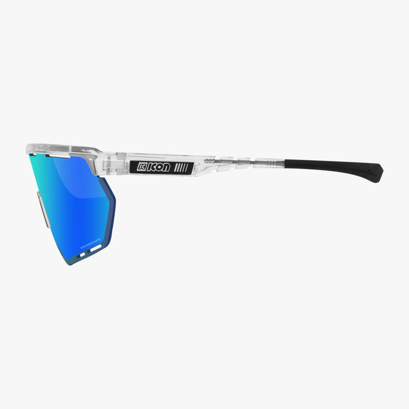 Scicon Aerowing Occhiali Ciclismo Cristallo/Blu Offerte esclusive